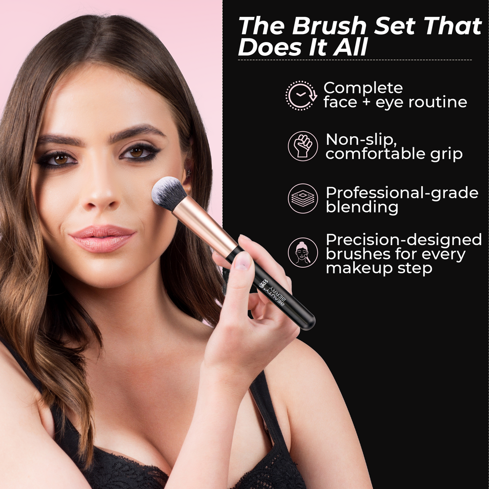 Beauty Berry Face & Eyes Brush Set