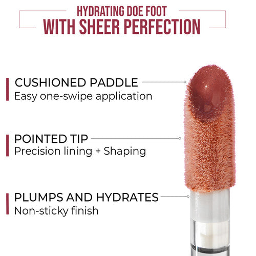 Insight cosmetics Hydrating Lip Gloss (Brown-Sugar)
