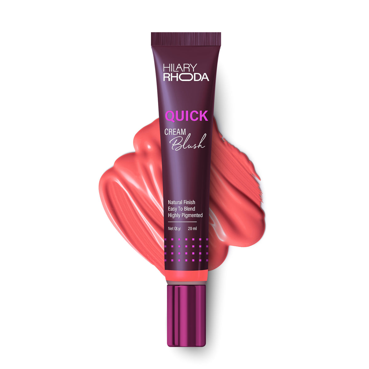 Hilary Rhoda Quick Cream Blush(Red Alert 05)