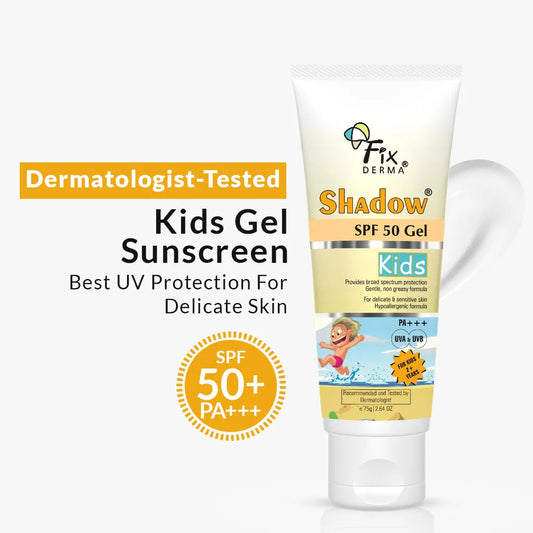 Fixderma Shadow SPF 50 Gel Kids | Best Sunscreen For Kids