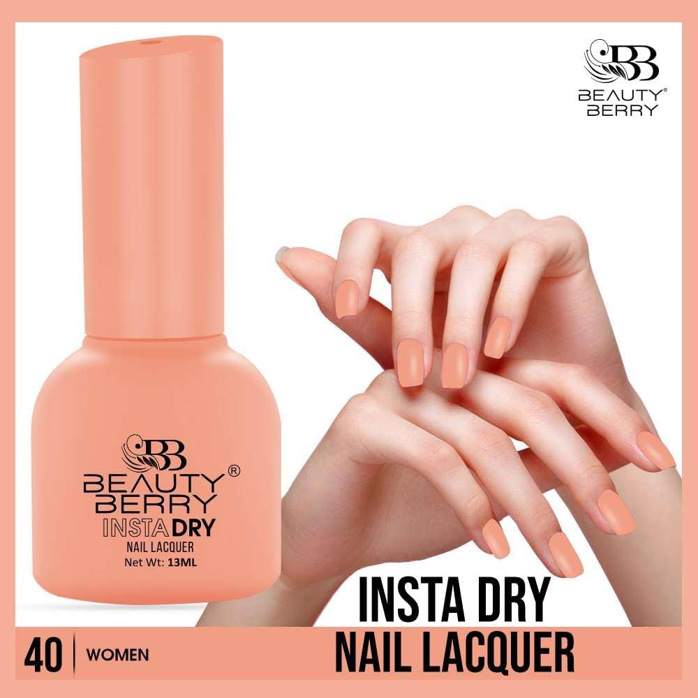 Beauty Berry Insta Dry Nail Lacquer (WOMEN-40)