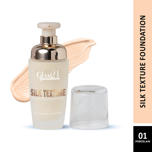 Glam21 Silk Foundation (01Porcelain)