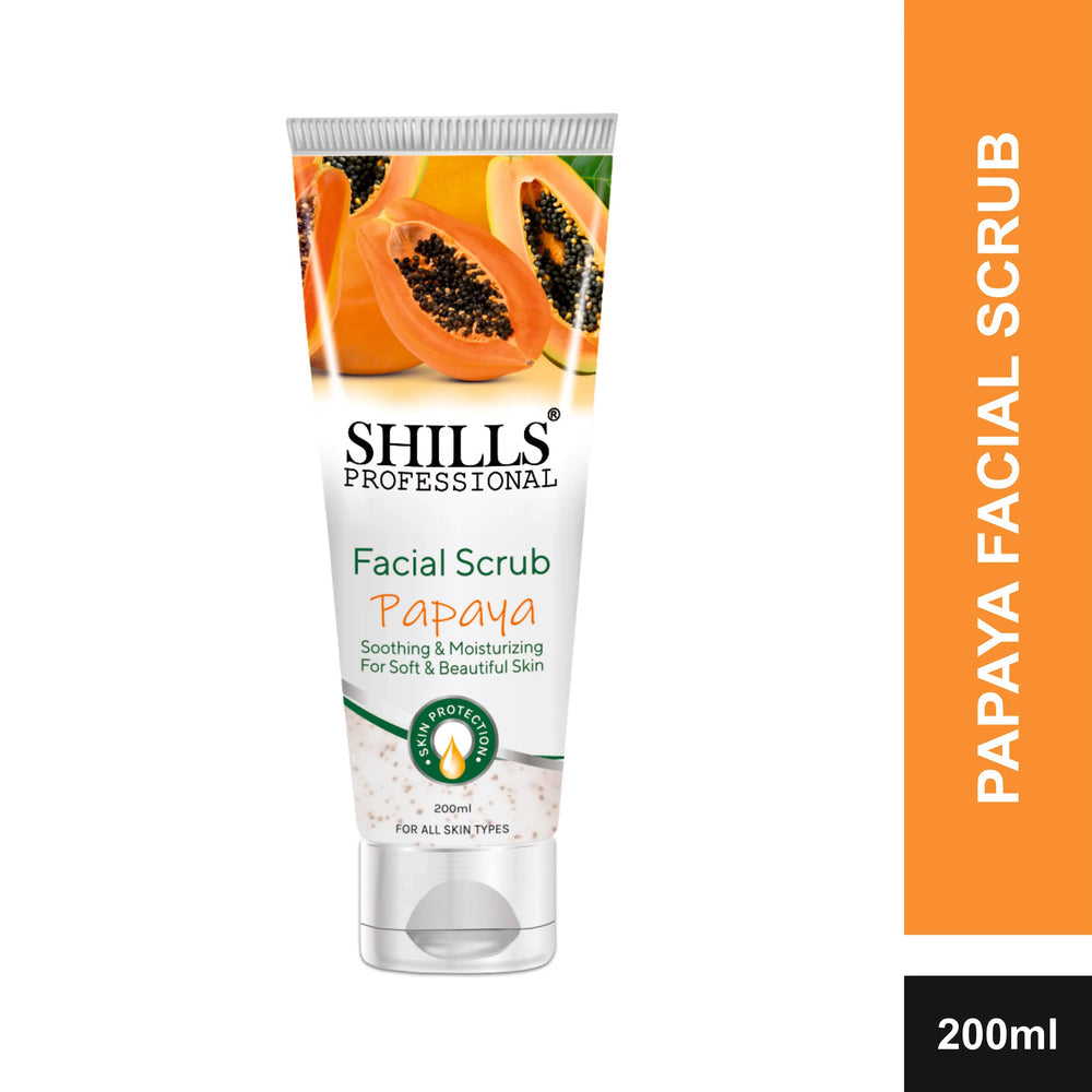 Shills Professional Facial Scrub(PAPAYA)