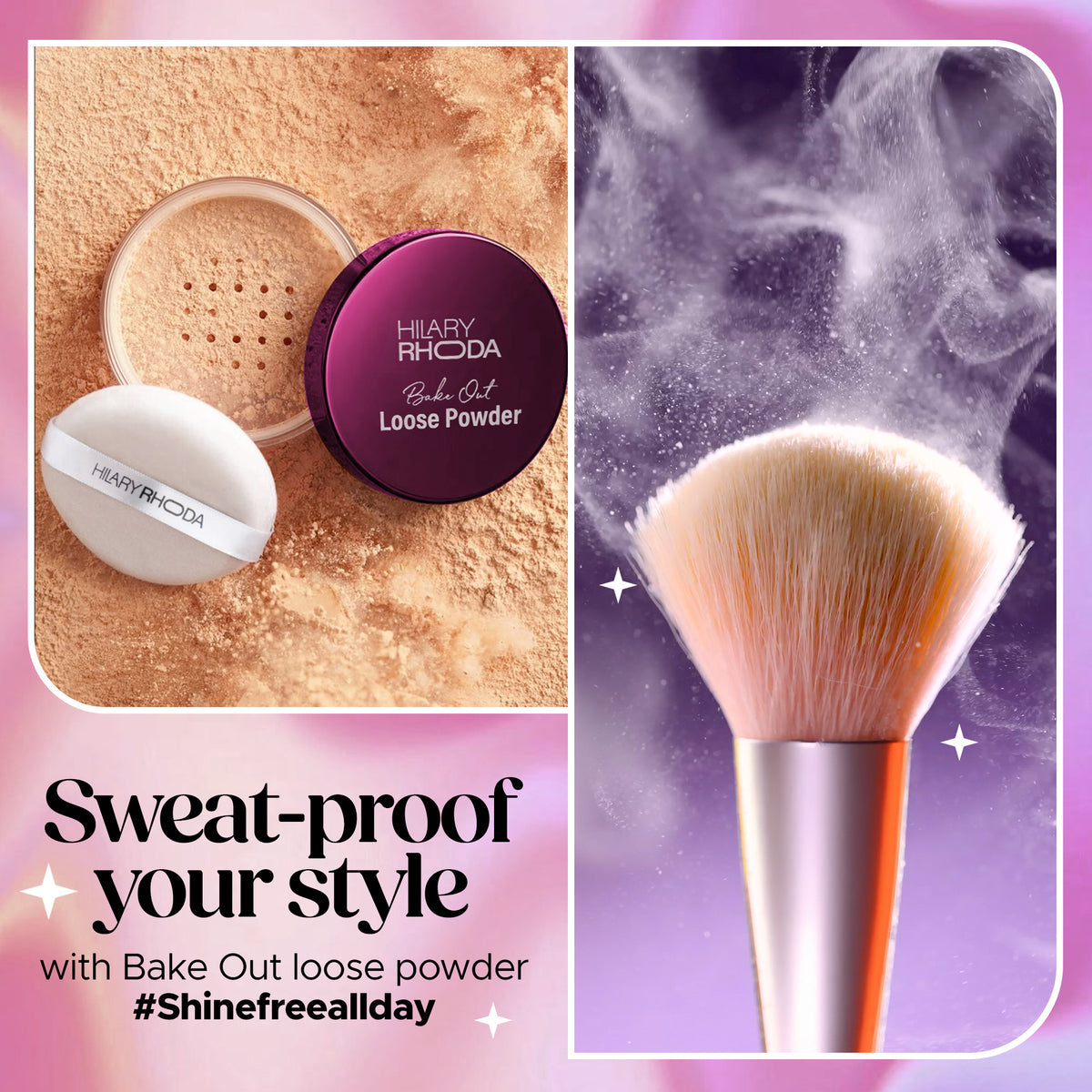 Hilary Rhoda Bake Out Loose Powder (Translucent 01)