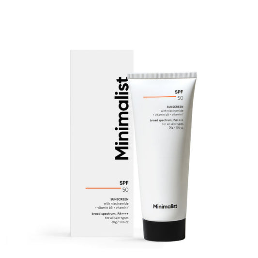 Minimalist SPF 50 PA++++ Sunscreen
(30g)