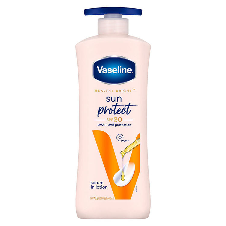 Vaseline Sun Protect SPF 30 Body Lotion With UVA + UVB PA+++
(600ml)