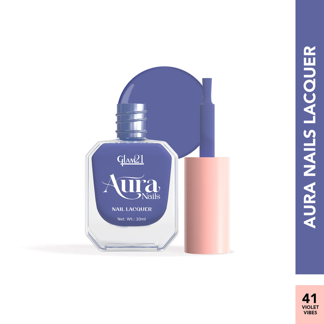 Glam21 Aura - Nail Lacquer (41Violet Vibes)