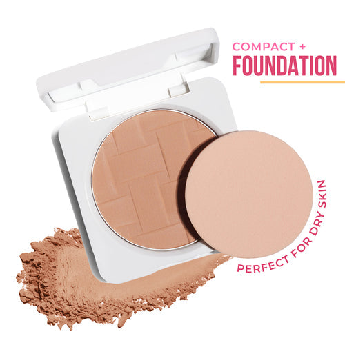 Insight cosmetics Moisture Lock Compact Foundation (4 Soft Sand)