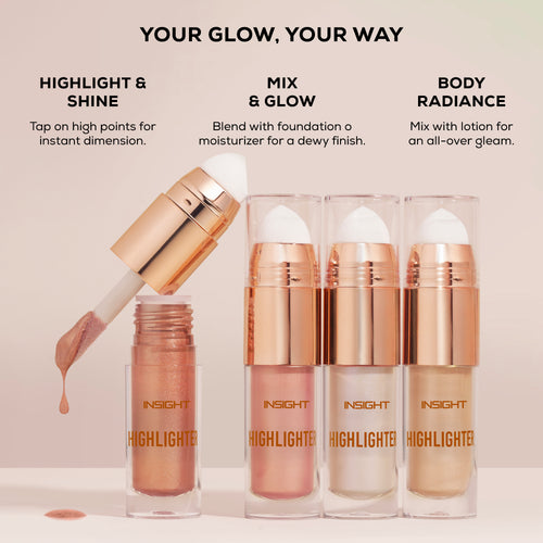 Insight cosmetics Sheer Radiance Highlighter (3!Sheesh Mahal)