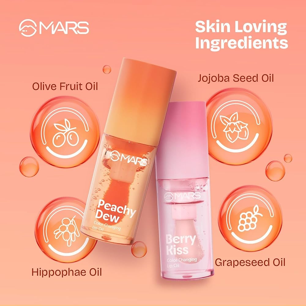 MARS Color Changing Lip Oil (BERRY KISS)