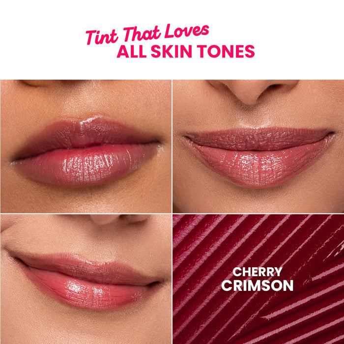 Dot & Key SPF 50+ Barrier Repair Hydrating Lip Balm (02Cherry Crimson - High Tinted)