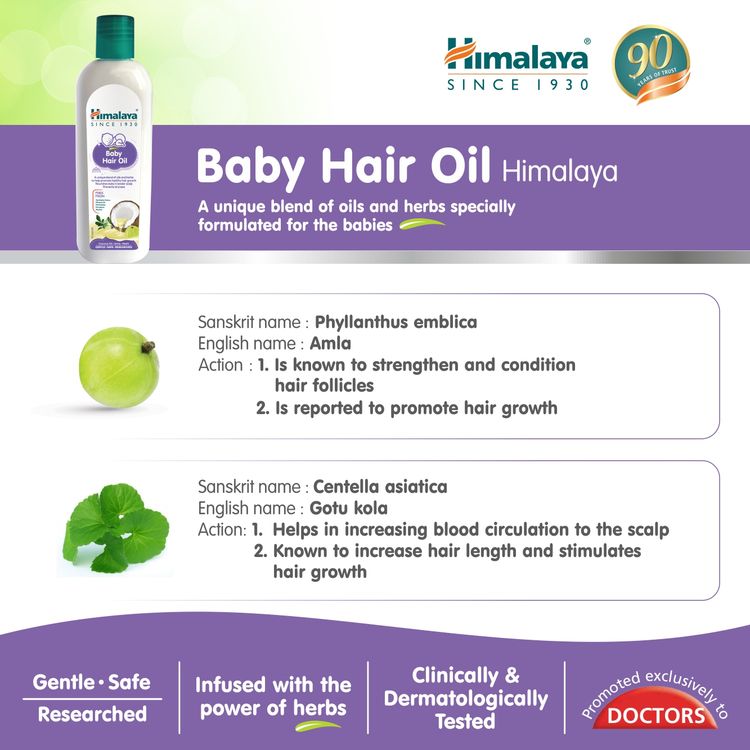 Himalaya Baby Hair Oil (100ml)