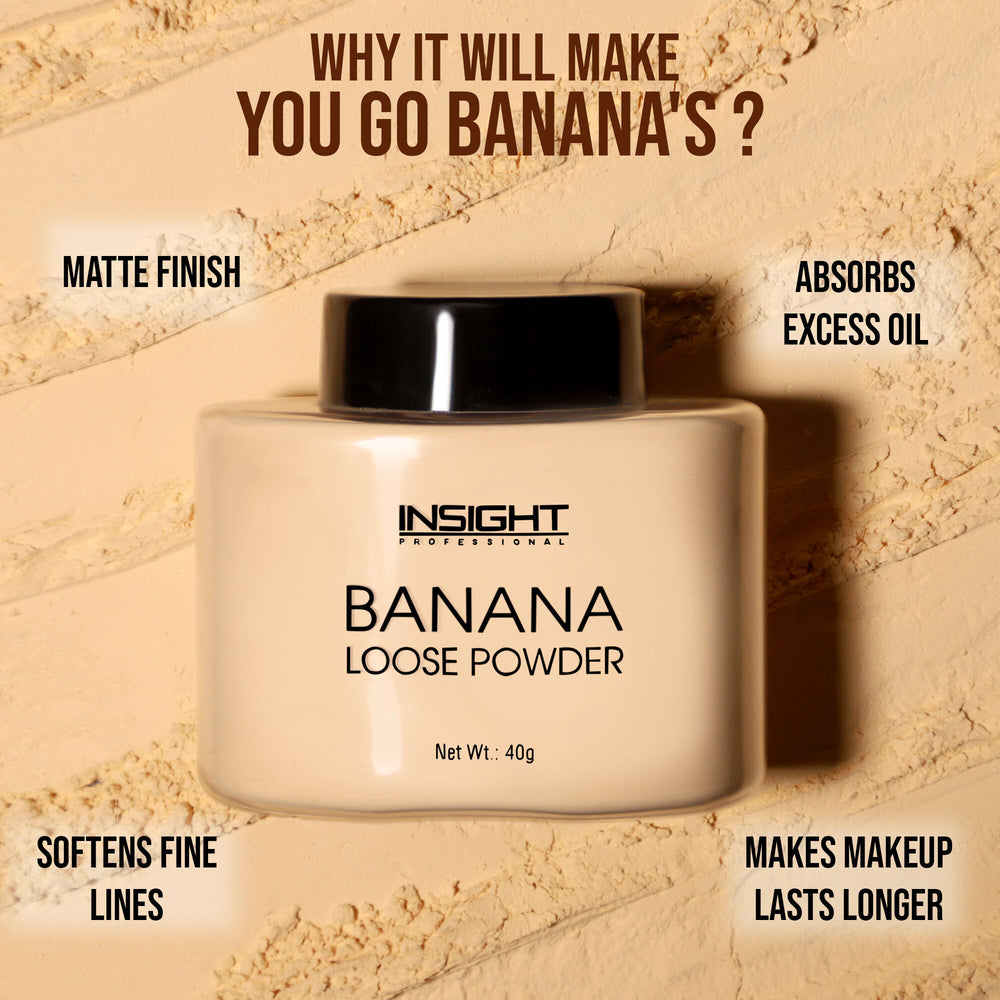 Insight cosmetics Banana Loose Powder