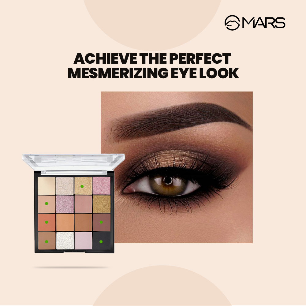 Mars 16 Color Eyeshadow Palette- Mesmereyes (02)