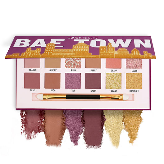 Swiss Beauty Bae Town Eyeshadow Palette 01(Lover girl)