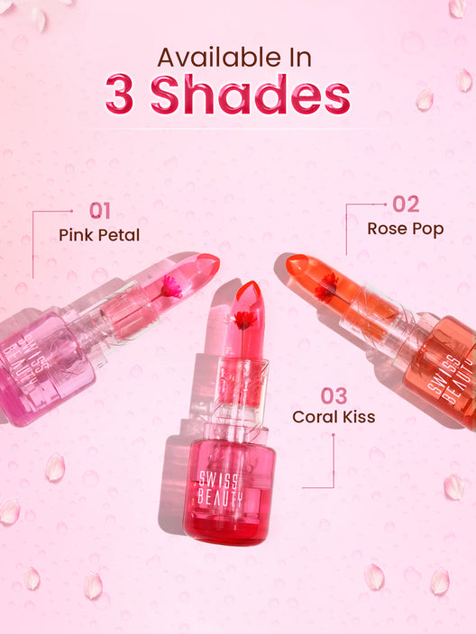 Swiss Beauty Jelly Bloom pH Lip Balm / 02 Rose Pop