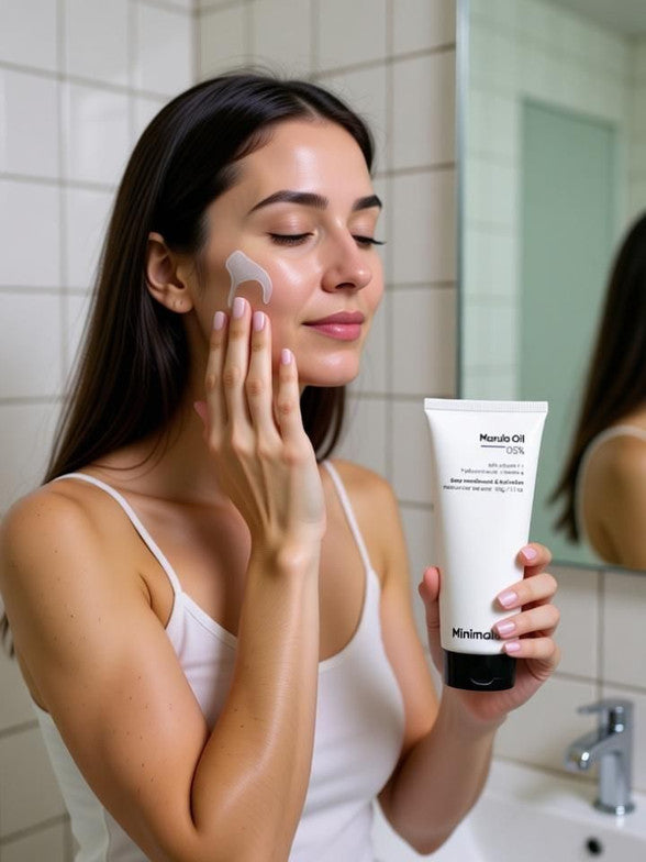Minimalist 5% Marula Oil Moisturizer With Hyaluronic Acid & Vitamin F & E For Dry Skin
(50 g)