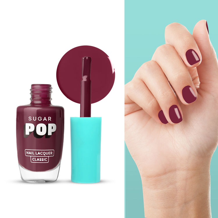 SUGAR POP Nail Lacquer (22 Burgundy Bloom)
