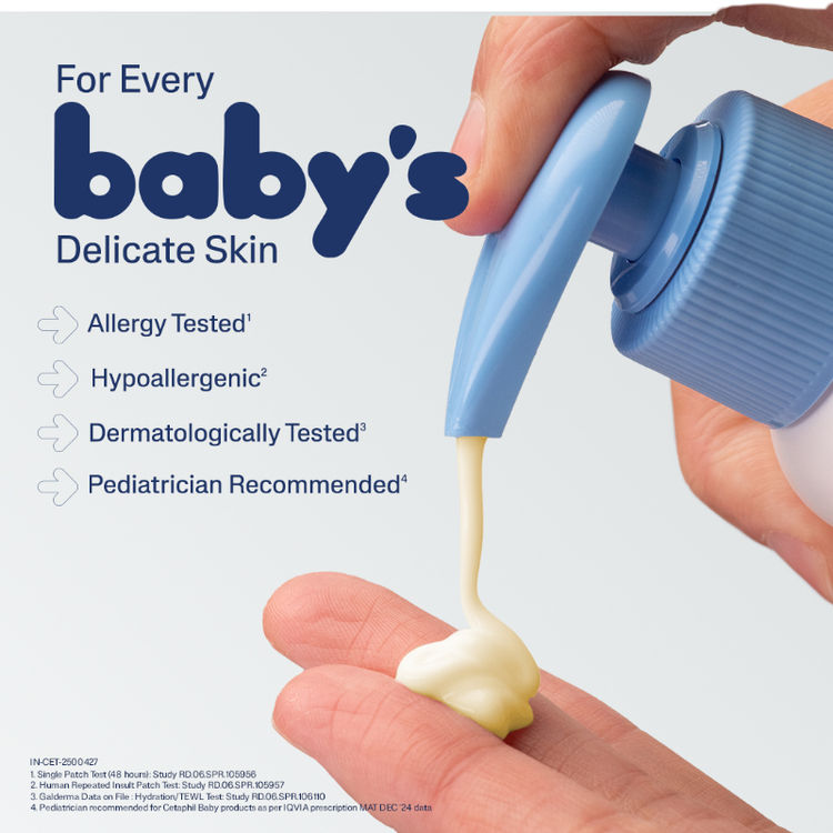 CetaphilBaby Daily Lotion With Organic Calendula for Face & Body (400ml)