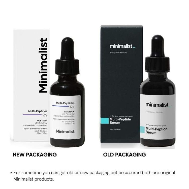 Minimalist 10% Multi Peptide Face Serum For Anti Aging & Collagen Boost With Bio-Placenta
(30ml)