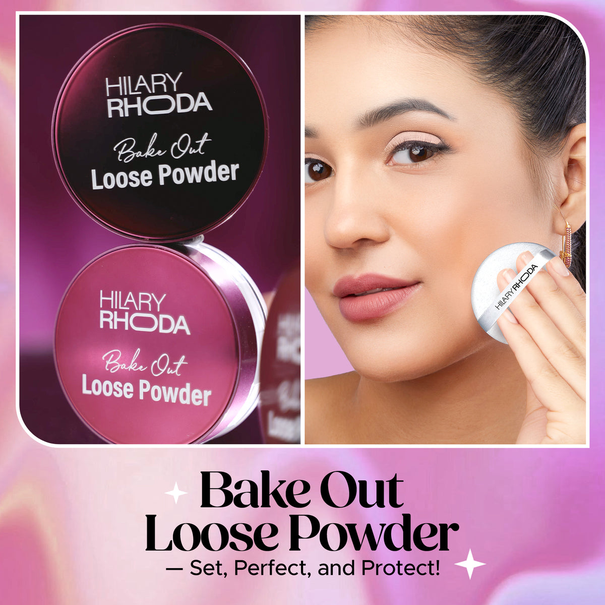 Hilary Rhoda Bake Out Loose Powder (Translucent 01)