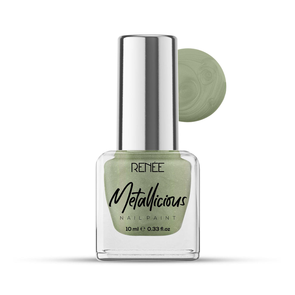 RENEE Metallicious Nail Paint (09 Forest Flash)