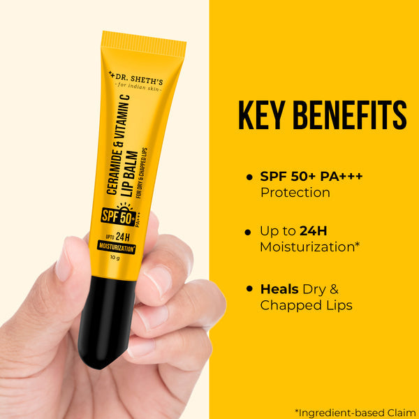 Dr. Sheth's Ceramide & Vitamin C Lip Balm - 10g