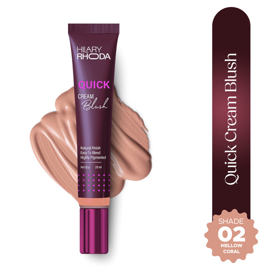Hilary Rhoda Quick Cream Blush(Mellow Coral 02)