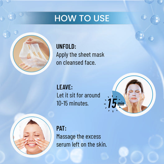 Swiss Beauty Aqua & Hyaluronic Acid Sheet Mask