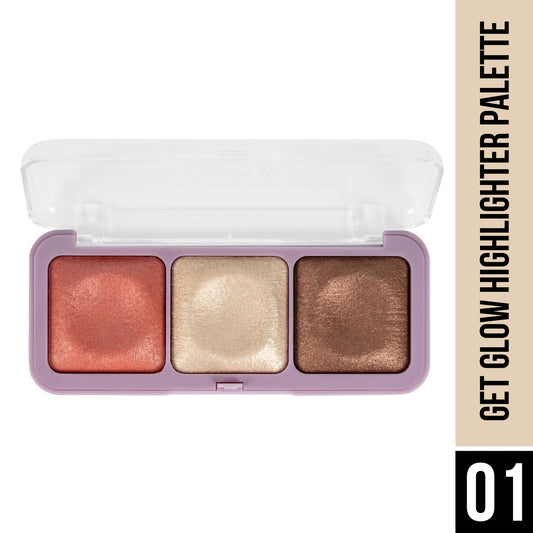 Hilary Rhoda Get Glow Highlighter Palette (Shade 01)