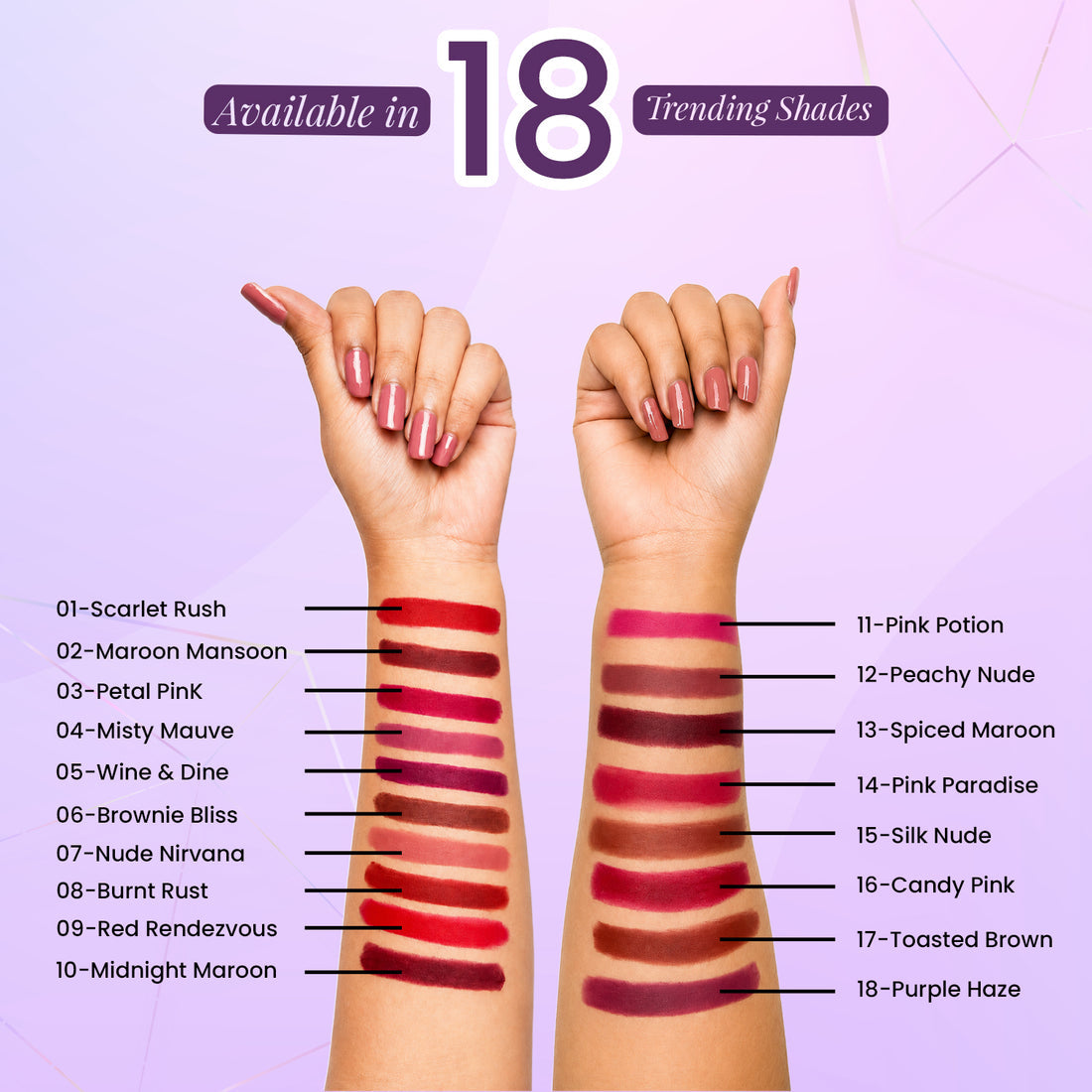 Glam21 Lip Talk Ceramide Lipstick / 02 Maroon Monsoon