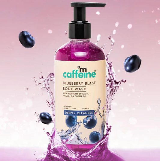 Mcaffeine Blueberry Blast Body Wash - 300 ml