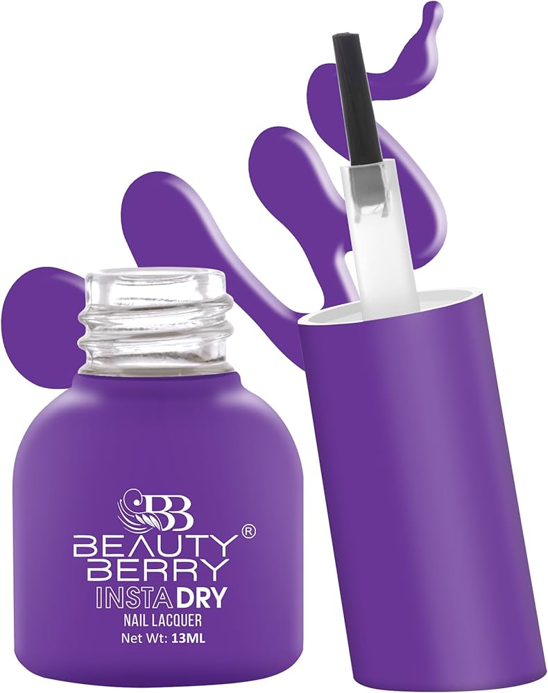 Beauty Berry Insta Dry Nail Lacquer (GOOD GRAPE-45)