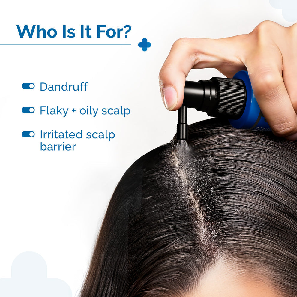 The Derma Co Triple Actives Anti-Dandruff Scalp Serum - 50ml