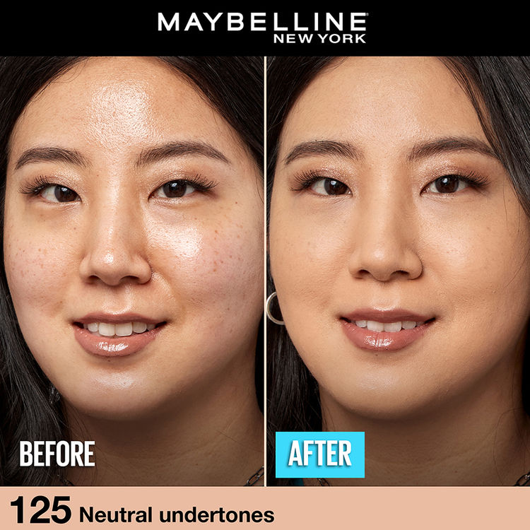 Maybelline Fit Me Matte+Poreless 16H Oil Control Foundation With SPF 22 PA++ (125 Nude Beige)(30ml)
