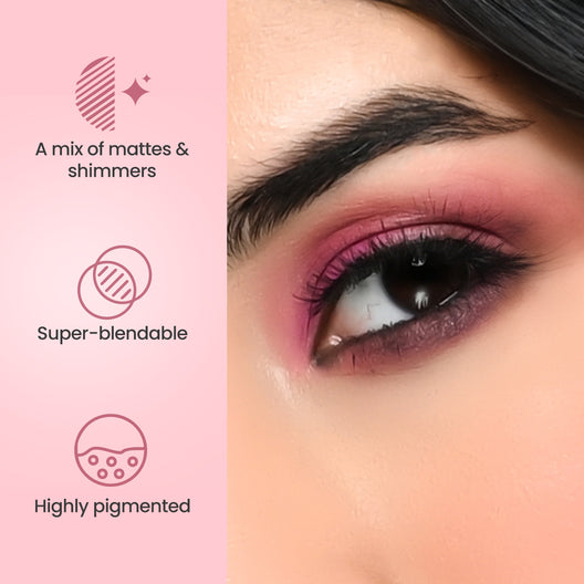 Swiss Beauty Power Stage Eyeshadow Palette 01(Mystic Glam)