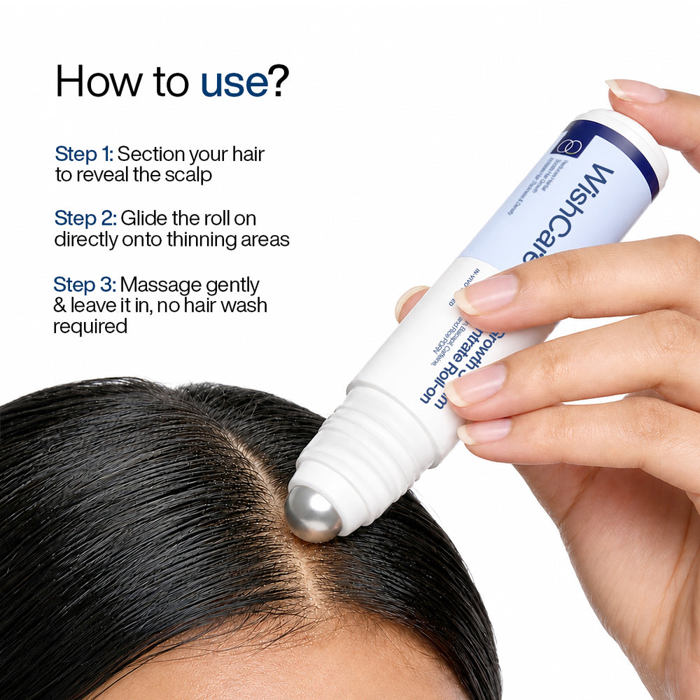 Wishcare Hair Growth Serum Concentrate Roll-On | 30ml