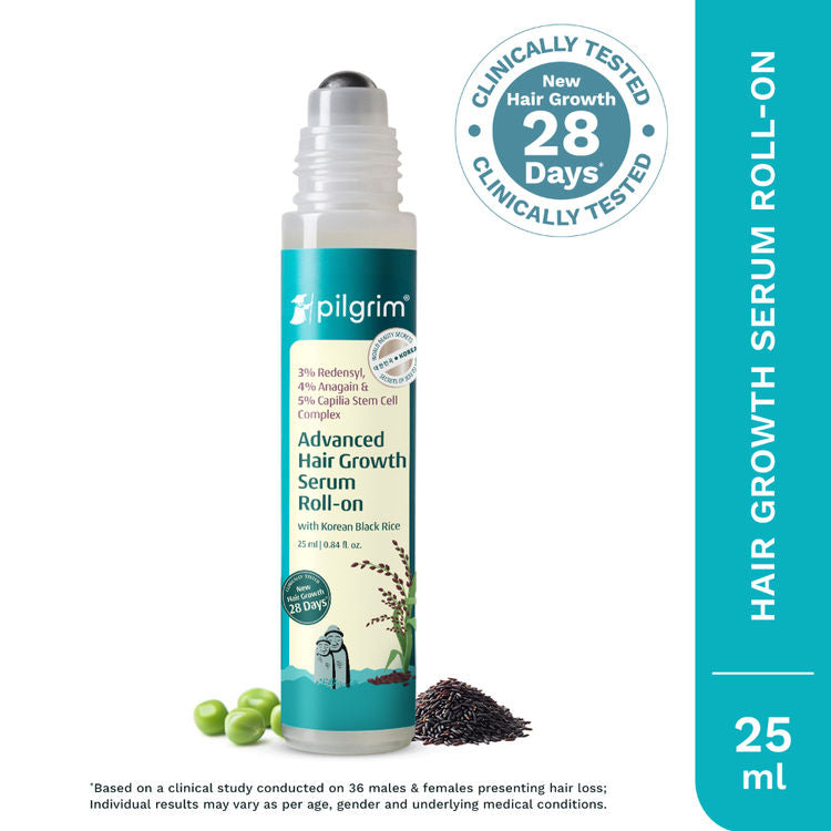 Pilgrim Advanced Hair Growth Serum Roll-On
(25ml)