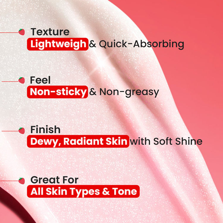 Dot & Key Strawberry Dew In-The-Spotlight Strobe Illuminating Cream + Moisturizer With Hyaluronic Pearl Pink
(30ml)