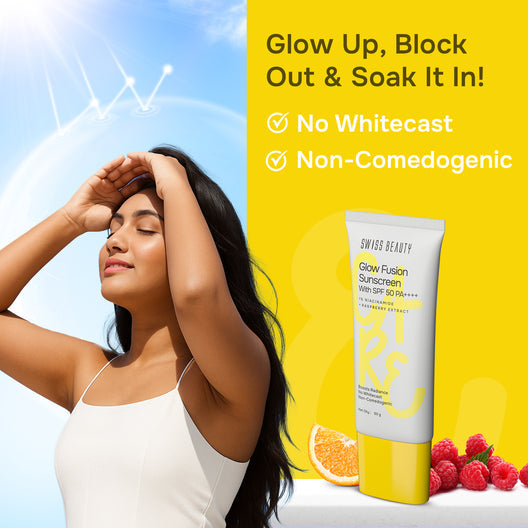 Swiss Beauty Care Glow Fusion Sunscreen With SPF 50 PA++++