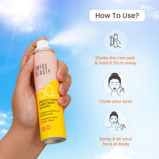 Swiss Beauty Protect Maxx Sunscreen Air Mist