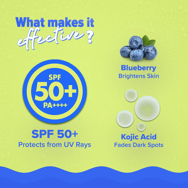 Aqualogica Bright+ Tone Up Sunscreen 50g