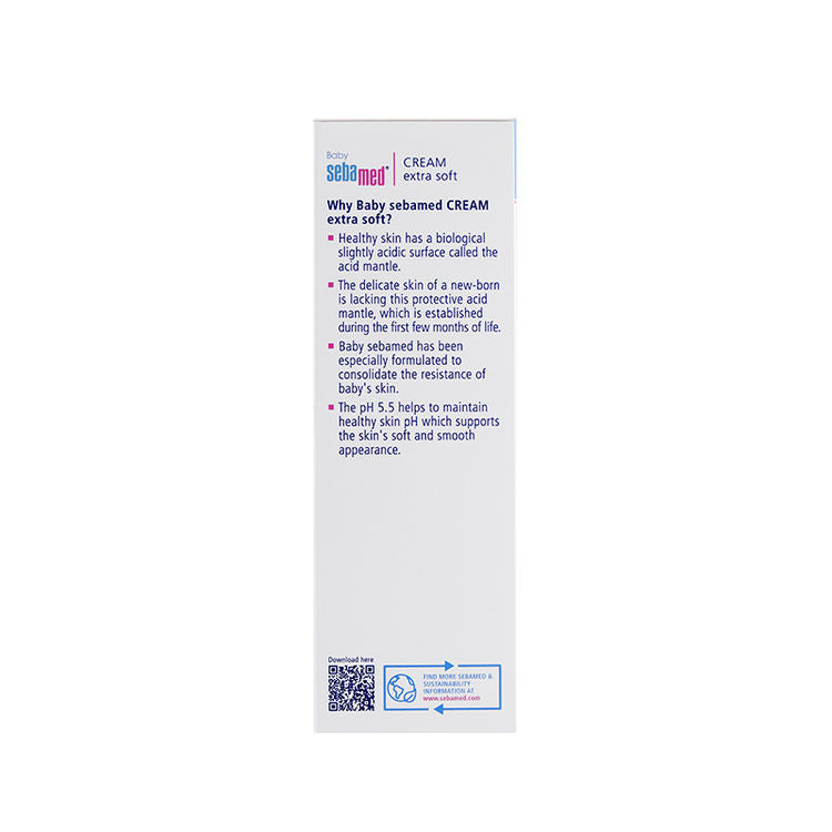 Sebamed Baby Cream Extra Soft, pH 5.5, Ideal For Dry Skin
(200ml)