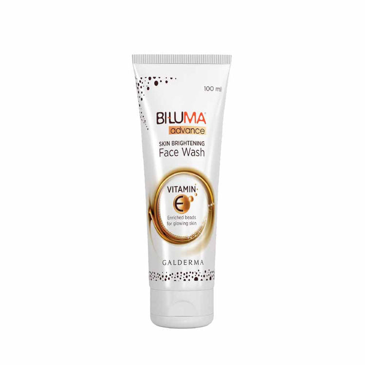 Biluma Face Wash, Vitamin E, Brightens, Protects Against Pimples & Blemishes
(100ml)