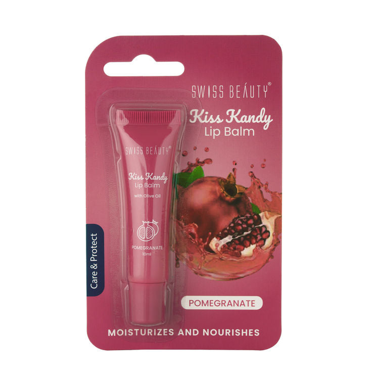 Swiss Beauty Kiss Kandy Lip Balm (05 Pomegranate)