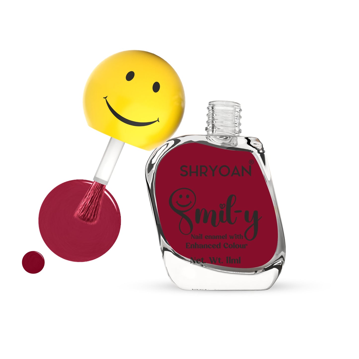 Shryoan Ultra Glossy Nail Paint(Merlot)