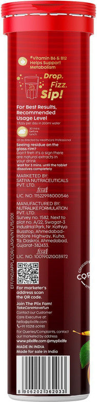 Plix ACV CQR Plus Effervescent for Fat Reduction & Weight Management (2 months)