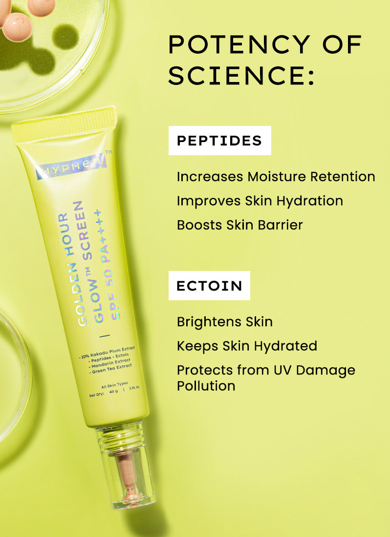 Hyphen Golden hour glow™ screen spf 50 pa++++