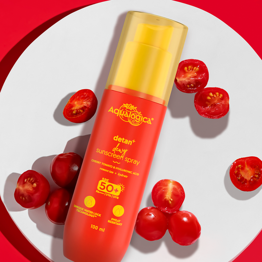 Aqualogica Detan+ Dewy Sunscreen Spray - 100 ml