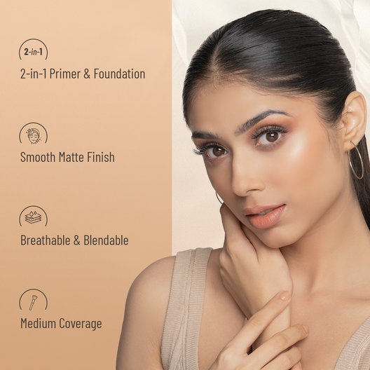 Swiss Beauty Primer Mousse foundation 06(Medium-Beige)